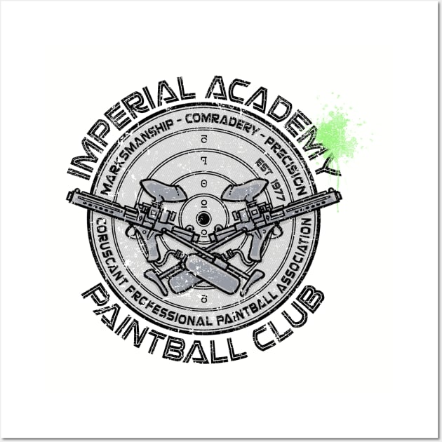 Imperial Paintball Club Wall Art by kg07_shirts